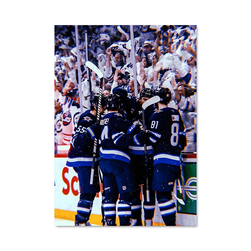 Poster Victoire Canucks